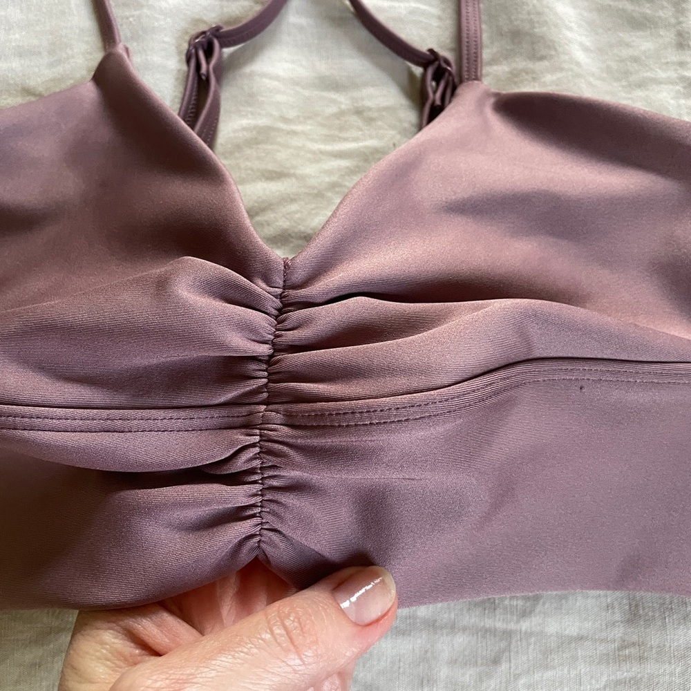 ALO Yoga Mauve Sports Bra - Picture 5 of 7